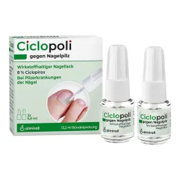 Ciclopoli mod neglesvamp, 2X6,6 ml