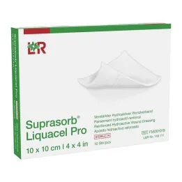 Suprasorb Liquacel Pro 10x10 cm kompresser, 10 stk