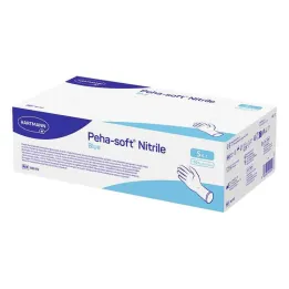 Peha-Soft nitrilblå undersøgelseshandsker usterile pf S, 150 stk