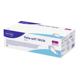 Peha-Soft nitrilblå undersøgelseshandsker usterile pf L, 150 stk