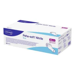 Peha-Soft nitrilblå undersøgelseshandsker usterile pf XL, 150 stk