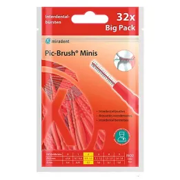 Miradent Interd.Pic-Brush Minis ISO2, 32 stk