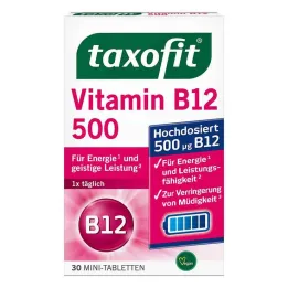 Taxofit Vitamin B12 500 mini tabletter, 30 stk