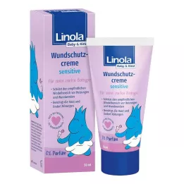 LINOLA Baby &amp; Børne sårbeskyttelsescreme følsom, 50 ml