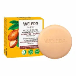 Weleda solid shampoo reparation &amp; pleje, 50 g