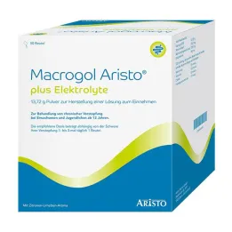 Macrogol Aristo plus elektrolytter 13,72 g Ple, 50 stk