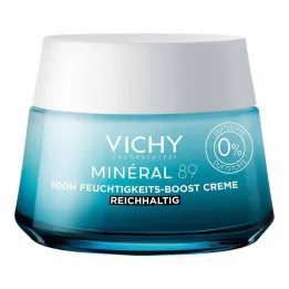 Vichy Mineral 89 creme rig uden duft, 50 ml