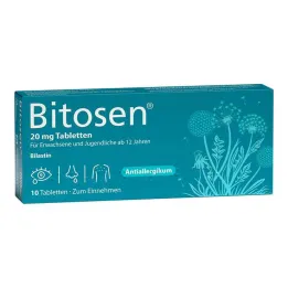 Bitosen 20 mg tabletter, 10 stk