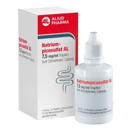 Natriumpicosulfat AL 7,5 mg/ml orale dråber, 50 ml