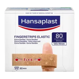 Hansaplast Elastiske Finger Gipsstrimler, 80 stk