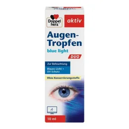 Doppelherz øjendråber blå lys duo, 10 ml