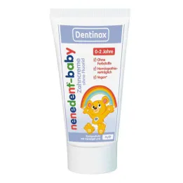 Nenedent-baby tandpasta uden fluorid enkelt tube (50 ml)