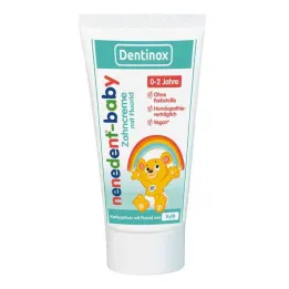 Nenedent-babytandpasta med fluorid enkelt tube (50 ml)