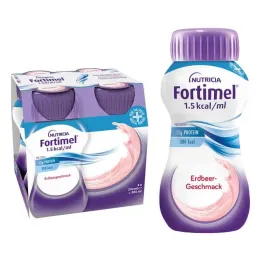 Fortimel 1,5 kcal jordbærsmag (4x200 ml)