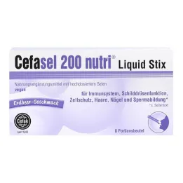 Cefasel 200 nutri Liquid Stix, 8 stk