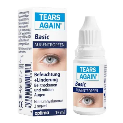 Tears Again Basic øjendråber, 15 ml Tears Again Basic øjendråber, 15 ml