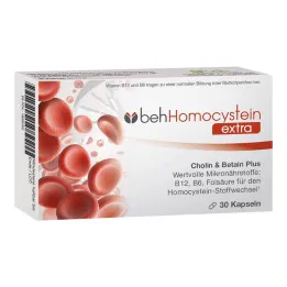 Beh Homocysteine ekstra kapsler, 30 stk