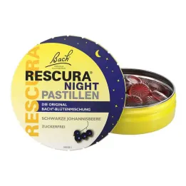 Bach-blomster originale Rescura Natpastiller solbær, 50 g