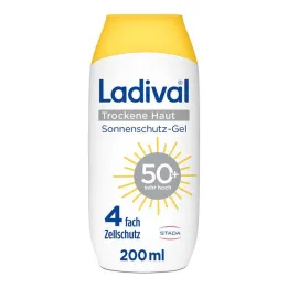 Ladival solbeskyttelseslotion til tør hud LSF 50 + , 200 ml