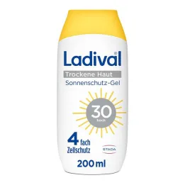 Ladival solbeskyttelseslotion til tør hud LSF 30, 200 ml