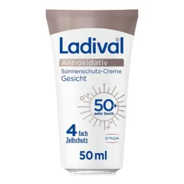 Ladival Antioxidant Creme Ansigt LSF 50 + , 50 ml
