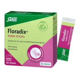 Floradix Iron Sticks Pulver Salus, 20 stk