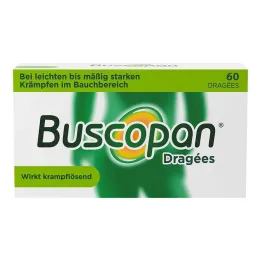 Buscopan dragéer, 60 stk