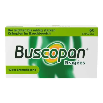 Buscopan dragéer, 60 stk
