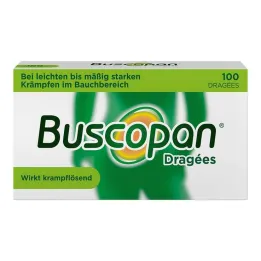 Buscopan dragéer, 100 stk