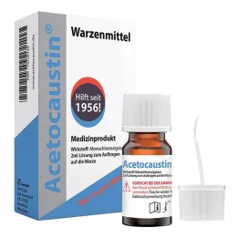 Acetocaustin opløsning vortemiddel, 2 ml