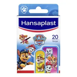 Hansaplast børnegipsstrimler Paw Patrol, 20 stk