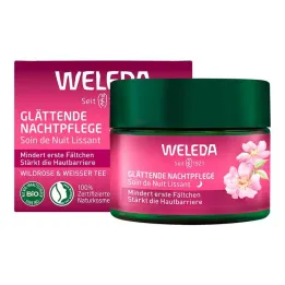 Weleda udglattende natpleje vildrose & hvid te, 40 ml