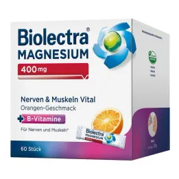 Biolectra Magnesium 400 mg Nerver &amp; Muscles Vital, 60 stk