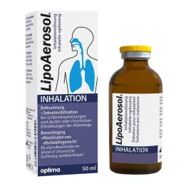 Lipoaerosol inhalationsinhalationsopløsning, 50 ml