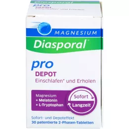 MAGNESIUM DIASPORAL pr. DEPOT Fald i søvn+restituering, 30 timer