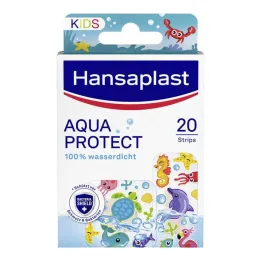 Hansaplast børnegipsstrimler Aqua Protect, 20 stk