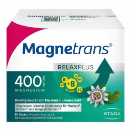 Magnetrans Relax + 400 mg granulatstænger blåbær, 50 stk