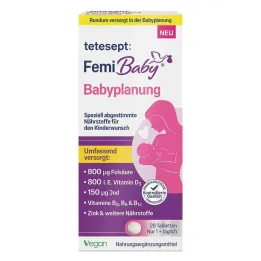 Tetesept Femi Baby baby planlægning filmovertrukne tabletter, 28 stk