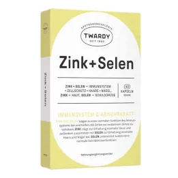 Zink + Selen kapsler veganske, 40 stk