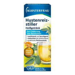 Klosterfrau hostedæmpende varmdrikkepulver, 10x5 g
