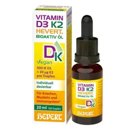Vitamin D3 K2 Hevert Bioactive Oil, 20 ml