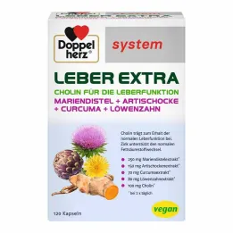 Doppelherz Liver Extra system kapsler, 120 stk