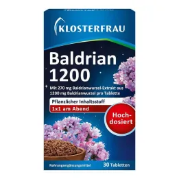 Klosterfrau Baldrian 1200 tabletter, 30 stk