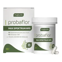Nupure probaflor Max Spektrum N95 gastro-resistente kapsler, 30 stk