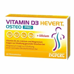 Vitamin D3 Hevert Osteo Pro filmovertrukne tabletter, 60 stk