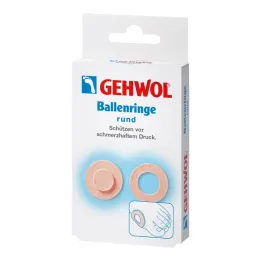 Gehwol balleringe runde, 6 stk