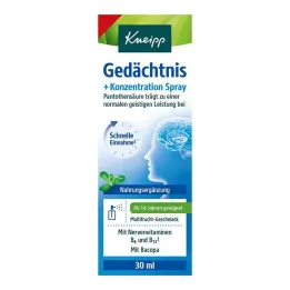 Kneipp Memory + Koncentrationsspray, 30 ml