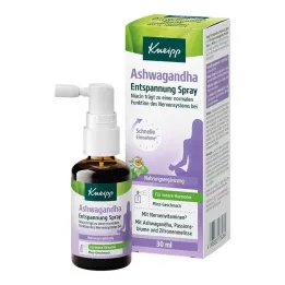 Kneipp Ashwagandha afslapningsspray, 30 ml