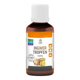 Ingefær Ginjer forte dråber, 50 ml