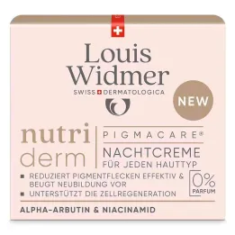 Widmer nutriderm Pigmacare natcreme uden P., 50 ml